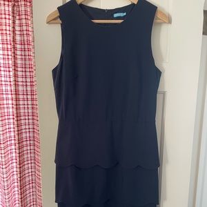 J.McLAUGHLIN NAVY DRESS SIZE 8